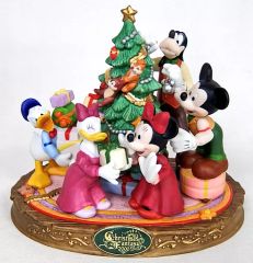 ディズニーランドフィギュア 陶器置物 2000年 クリスマス フィギュア