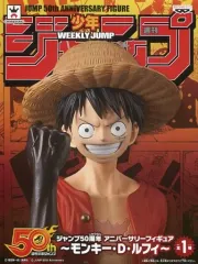 2026年最新】ジャンプ50周年アニバーサリーフィギュア ルフィの人気