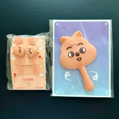 未開封まとめ) Stray Kids(ストレイキッズ・スキズ・SKZ) ハン HAN QUOKKA 手鏡 ヘアクリップ