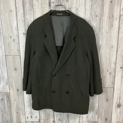 OLD GIVENCHY 90s ジバンシー double wool jacket ダブル ウール ラグラン テーラード ジャケット ショート コート メンズ S サイズ