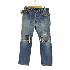 リーバイス Levis 80s USA製 ボタン裏8刻印 20505-0217 オレンジタブ ジップフライデニムパンツ メンズ 表記無 
