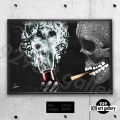 CHROMEHEARTS type☆A4額装済オマージュアートインテリアポスター.#232