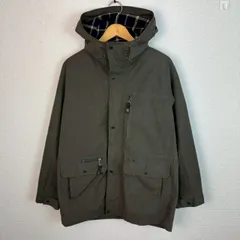 McGREGOR マックレガー マウンテンパーカー ジャケット チェック裏地 カーキ Mサイズ メンズ 古着 アメカジ アウトドア