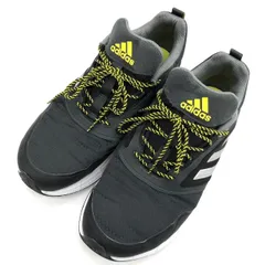 【美品】アディダス 26cm ランニングシューズ LIGHTMOTION 黒 黄色