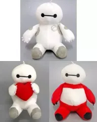 【中古】ぬいぐるみ 全3種セット 【FDM】ハートがいっぱい ちぇりしゅーぬいぐるみ 「ベイマックス」