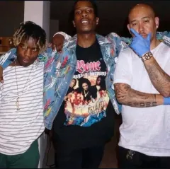 48 ディオール オム 2015 グラフィティ デニムジャケット