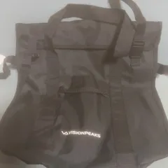 VISIONSPEAKS バッグ ブラック 大口バッグ エコバッグ