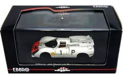 【中古】ミニカー 1/43 PORSCHE 908 Short tail Nurburgring 1968 #1(ホワイト×オレンジ) 「RACING CAR COLLECTION」 [43739]