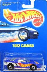 【中古】ミニカー 1/64 1993 CAMARO #1(ブルー×ホワイト) 「Hot Wheels」 シリーズNo.242 [11243-0910]