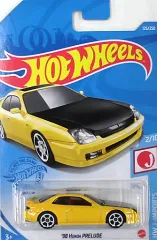 【中古】ミニカー 1/64 ’98 HONDA PRELUDE(イエロー×ブラック) 「Hot Wheels J-IMPORTS」 [GTB05-M7C5]