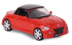 【中古】ミニカー DC・シャイニングレッド 「1/64SCALE DAIHATSU Copen LA-L880K ディタッチャブルトップ」