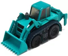 【中古】ミニカー チョロQ パワーローダー(エメラルドグリーン) 「建設隊 2」