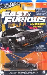 【中古】ミニカー 1/64 ビュイック・グランド・ナショナル 「Hot Wheels ワイルド・スピード」 [HRW43]