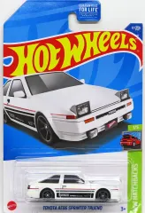 【中古】ミニカー 1/64 TOYOTA AE86 SPRINTER TRUENO(ホワイト×ブラック) 「Hot Wheels HW HATCHBACKS」 [HCV01]