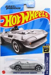 【中古】ミニカー 1/64 CORVETTE GRAND SPORT ROADSTER(シルバー) 「ワイルド・スピード」 Hot Wheels HW SCREEN TIME [HKH90]