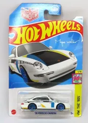 【中古】ミニカー 1/64 ’96 PORSCHE CARRERA(ホワイト×ブルー×オレンジ) 「Hot Wheels HW：THE ’90s」 [HTF01]