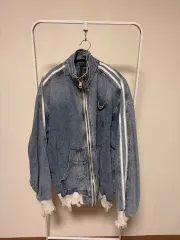 トゥ ライン デニム ジャケット