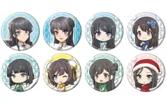 【新品】バッジ・ビンズ 【ボックス】青春ブタ野郎はサンタクロースの夢を見ない 缶バッジ 02.描き下ろし&描き起こしイラスト