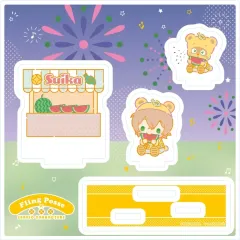 【新品】アクリルスタンド・アクリルパネル [新品] 08.夢野幻太郎 アクリルスタンドプレート 「ヒプノシスマイク -Division Rap Battle- SANRIO NAKAYOKU EDIT」