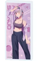 【新品】アクリルスタンド・アクリルパネル [新品] 02.新条アカネ スポーツウェアver.(描き下ろしイラスト) ミニアクリルブロック 「グリッドマンユニバース」