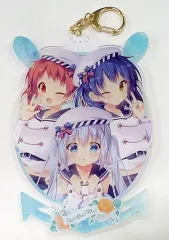 【中古】同人アクセサリー・小物系 【ご注文はうさぎですか?】アクリルキーホルダー チノ&マヤ&メグ(蜜桃まむ) C94/蜂蜜少女