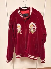 刺繍ツアーベルベット スタジャン