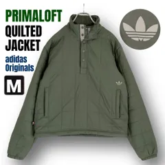 アディダス /adidas Originals★プリマロフトキルティング ジャケット★ハーフスナップ/プルオーバー★ユニセックスM   #2512D049