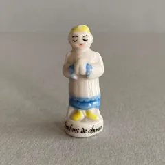 フェーブ/フランス雑貨/陶器ミニチュア/ブロカント/ヴィンテージ/蚤の市/幸運の小さな陶器