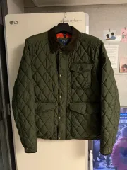 XL ポロラルフローレン キルティングジャケット カーキ 新品