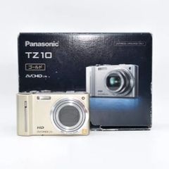 動作OK】Panasonic LUMIX DMC-TZ10 ゴールド コンパクトデジタル
