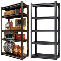 新品 PTUWODS スチールラック本体 高耐荷重収納棚 メタルラック 組立