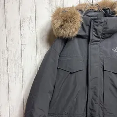 THE NORTH FACE ノースフェイス McMURDO SERIES マクマード ダウンジャケット ブラック L フードファー付き 刺繍ロゴ