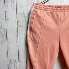 adidas アディダス オリジナルス SST トラックパンツ ピンク S 3ストライプ ロゴ刺繍