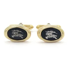 BURBERRY/Burberry(バーバリー) カフス - 黒×ゴールド