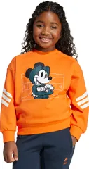 アディダス adidas DISNEY ミッキーマウス スウェットシャツ キッズ  KLI51 JM0827 ブラック/オフホワイ