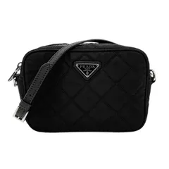 PRADA プラダ キルティング ショルダーバッグ BT1028 ナイロン テスート ブラック 三角プレート トライアングルロゴ