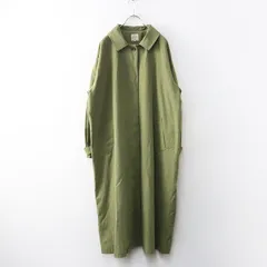 サマンサモスモス Samansa Mos2 SM2 ステンカラーロングコート F‖カーキ アウター ジャケット 上着 羽織り 前開き【2400014736007】