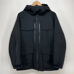 ユニクロ✕ホワイトマウンテニアリング ハイブリッドダウンパーカー(ブラック/Ｓ)