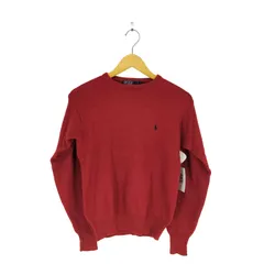 ポロバイラルフローレン Polo by RALPH LAUREN ポニー刺繍 LAMBSWOOL ニットセーター レディース  160