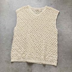 nest Robe ペルー クロシェニット 2way ベスト [ 新品未使用 ] - メルカリ