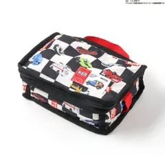 【MOONCHILD】【TOMICA】  ブリーズ　 ギフトポーチ小　2点セット J585915 チェック柄  ネイビーブルー