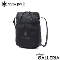 スノーピーク サコッシュ メンズ レディース 軽量 縦型 オシャレ snow peak ブランド バッグ 小さめ コンパクト ナイロン ショルダーバッグ 斜めがけ ロゴ アウトドア 軽い New Standard Sacoche NSD-AC-25AU004