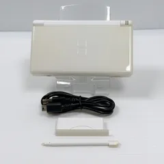 DS Lite クリスタルホワイト 画面綺麗 ボタンゴム交換済み メンテナンス済み 遊べるセット 動作確認済み ニンテンドー Nintendo dslite DSLITE DS Lite 任天堂