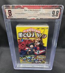 BGS 9.8 僕のヒーローアカデミア My Hero Academia 1巻 Vol.1 初版 1st