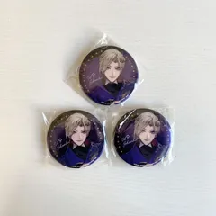 一番くじ ディズニー ツイステッドワンダーランド 第七弾 H賞 缶バッジ ヴィル・シェーンハイト 3個セット ②