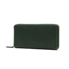 美品 チマブエ 最高級レーデルオガワ グリーンコードバン ラウンド