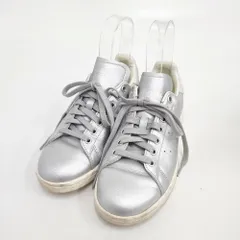 adidas スタンスミス シルバー サイズ24cm スニーカー シルバー レディース アディダス【中古】5-1203G◎