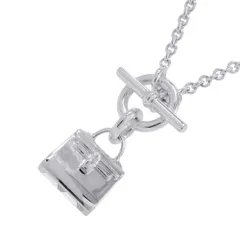 エルメス ネックレス アミュレット ケリー SV925シルバー HERMES ジュエリー ペンダント