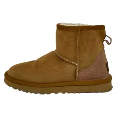 UGG(アグ) ショートブーツ W5 レディース - ダークブラウン ムートン