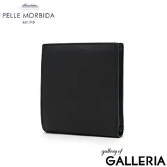 ペッレモルビダ 長財布 メンズ レディース 本革 革 レザー PELLE MORBIDA 2つ折り財布 ブランド Barca BA604 BLACK